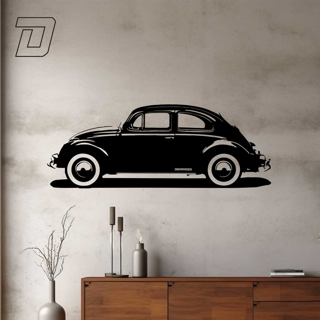 Volkswagen Käfer (1940) - Wandtattoo Silhouette – dreamrides