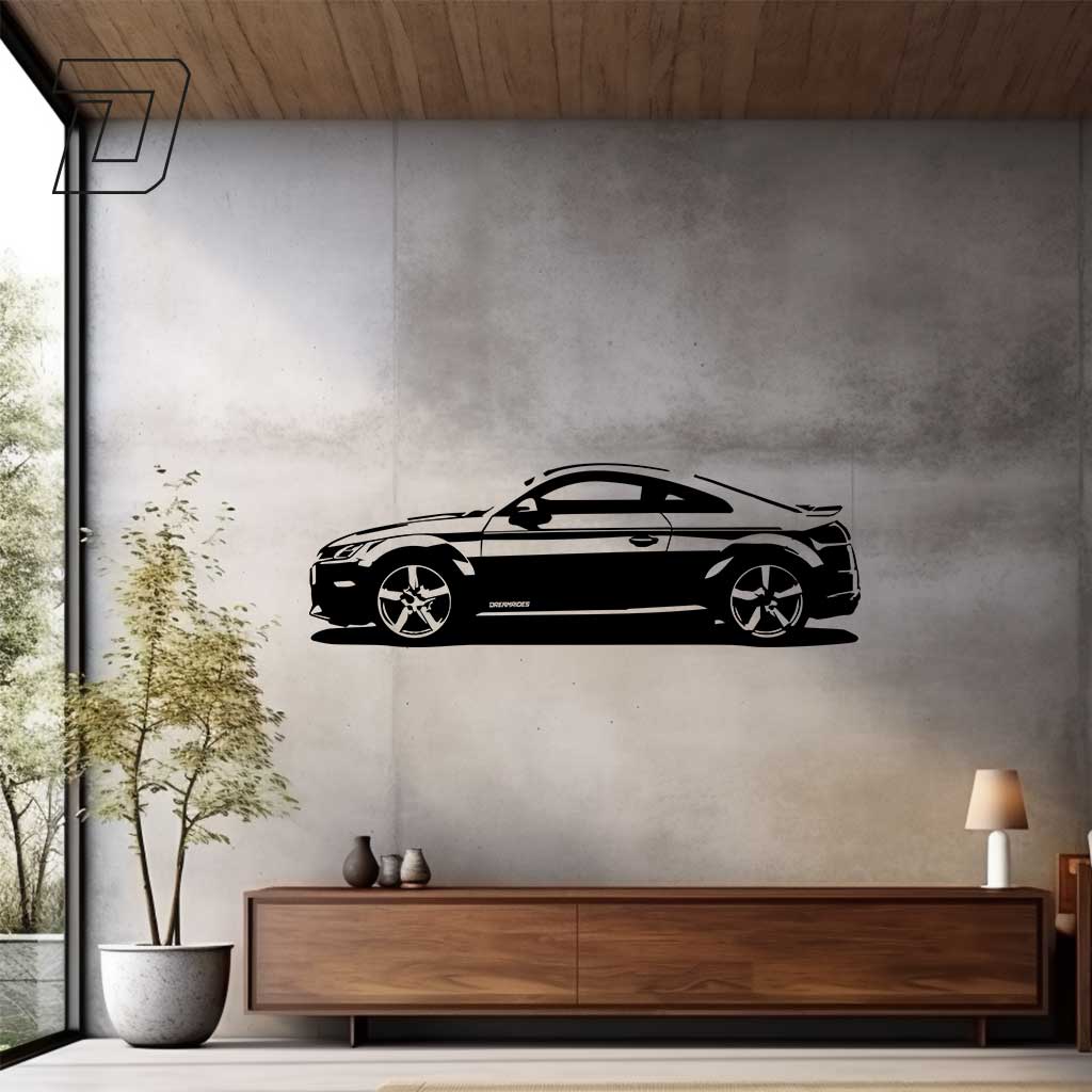 Wandtattoo - Audi TT RS Coupé (2017)