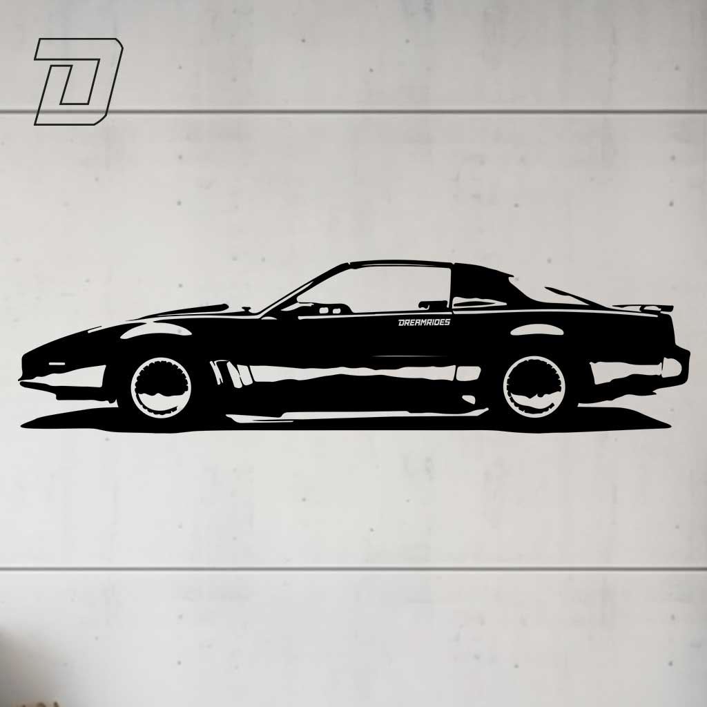 Wandtattoo - Pontiac Firebird Trans Am "K.I.T.T." (1982)