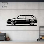 Wandtattoo - Volkswagen Golf 2 GTI (1983)